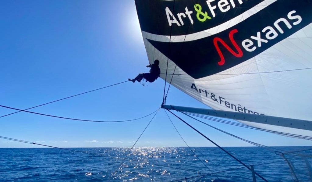 Fabrice Amedeo - Transat Jacques Vabre 2021 - Fabrice Amedeo - Transat Jacques Vabre 2021 - Sur le fil