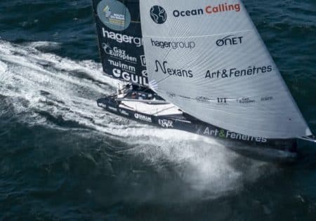 Une toile de voile recyclée pour le départ de la Route du Rhum 2022