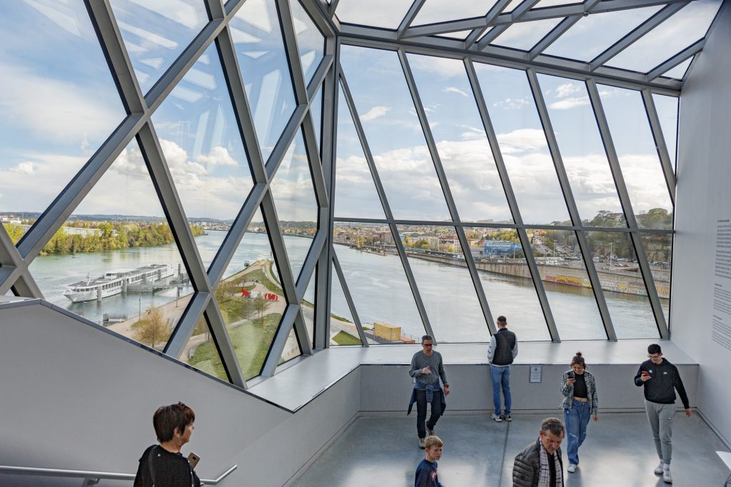sécurité électronique au Musée des Confluences