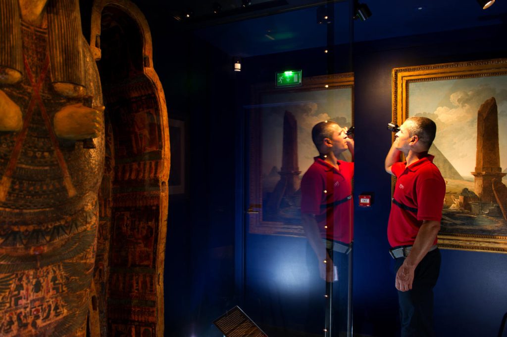 sécurité au Musée de Mougins