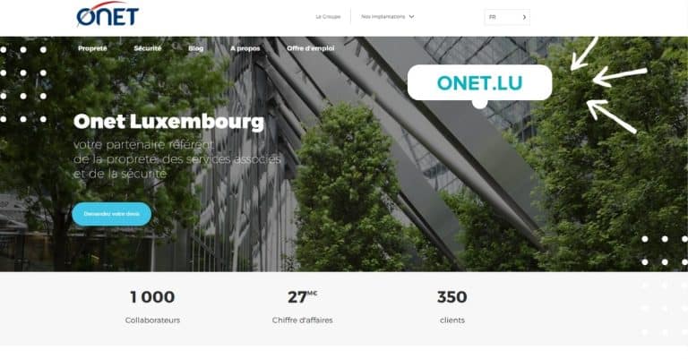 En Luxemburgo, Onet, socio líder en limpieza, servicios asociados y seguridad, está creando un nuevo ecosistema digital.
